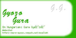 gyozo gura business card